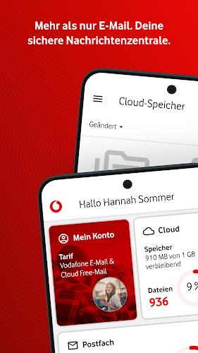 Vodafone E-Mail & Cloud Tangkapan skrin 0