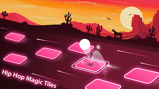 Magic Ball Tiles Hop Music Run Screenshot 3