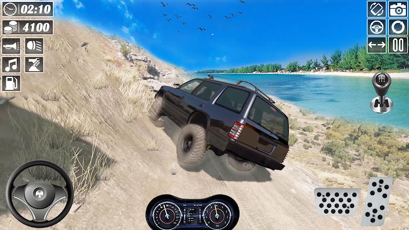 Offroad Jeep Simulator Game Captura de pantalla 1