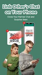 Chat Cloner Whatscan QR Lite Tangkapan skrin 2