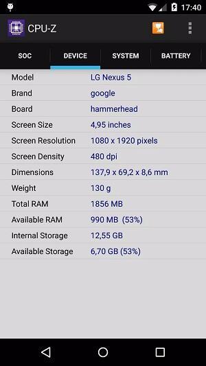 CPU Z Ảnh chụp màn hình 1