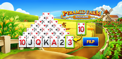 Pyramid Solitaire - Farm Trip Captura de pantalla 0