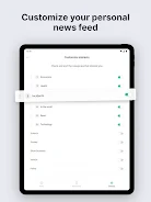 fresh - Daily news break app Capture d'écran 3