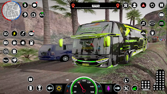 Bus DJ Oleng Simulator Tangkapan skrin 0