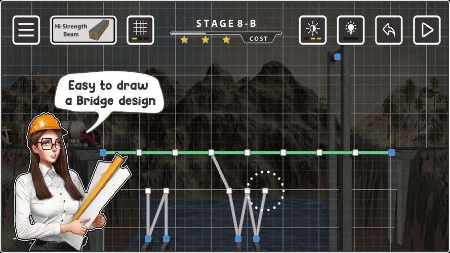 Master Bridge Constructor स्क्रीनशॉट 3