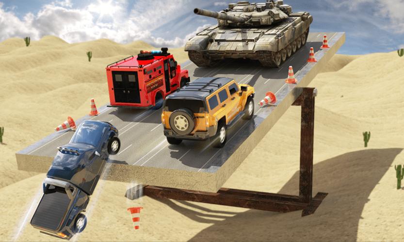 SeeSaw Car Balance Ramp Stunts ภาพหน้าจอ 0