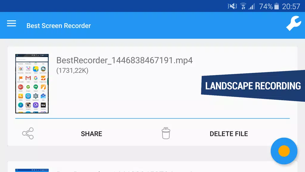 REC HD Screen Recorder No-Root應用截圖第2張