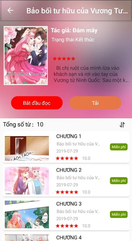 Ngôn Tình -- Webtoon,Manga,Comics Tangkapan skrin 1