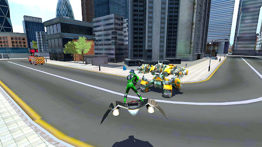 Rope Frog Ninja Hero Car Vegas Captura de tela 1