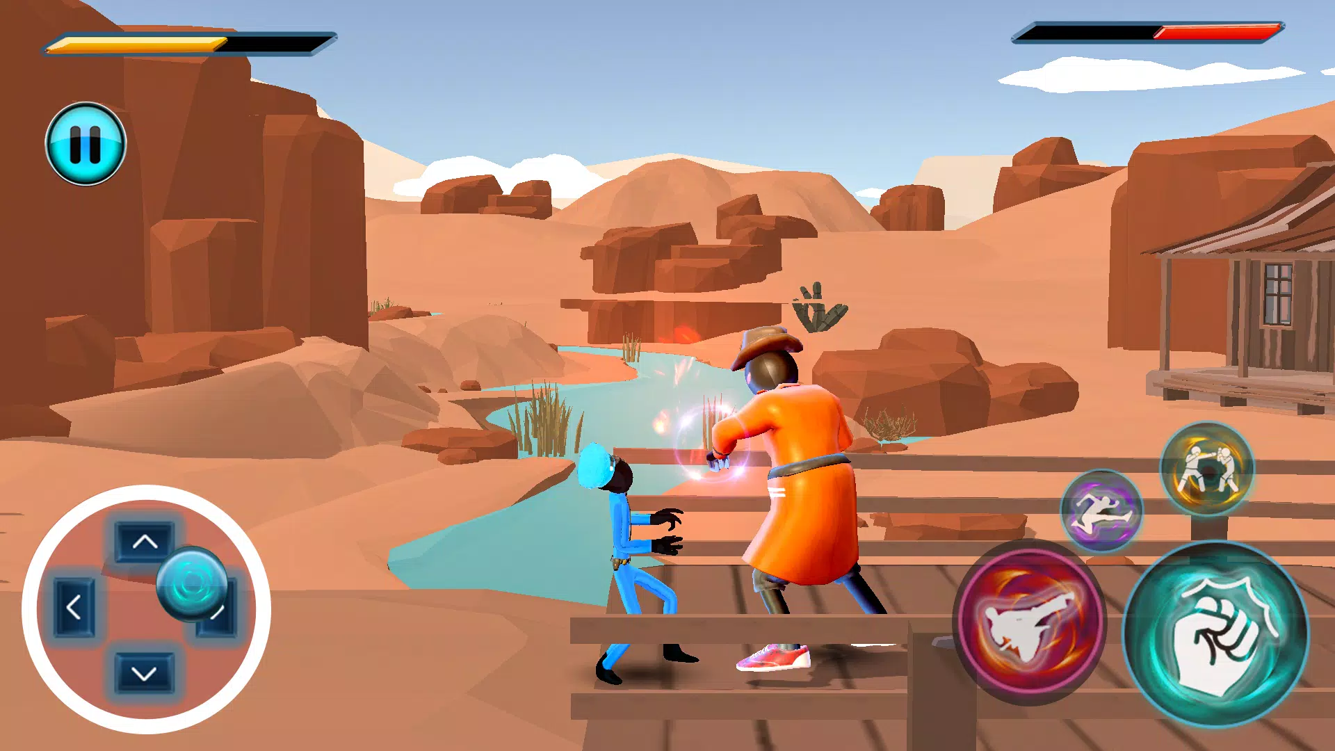 Stickman Fight Battle Survival Screenshot 2