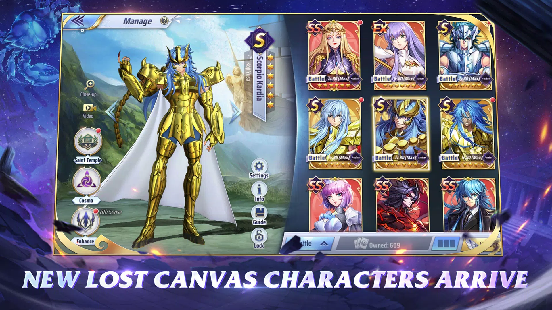 Saint Seiya Awakening: KOTZ Captura de tela 2