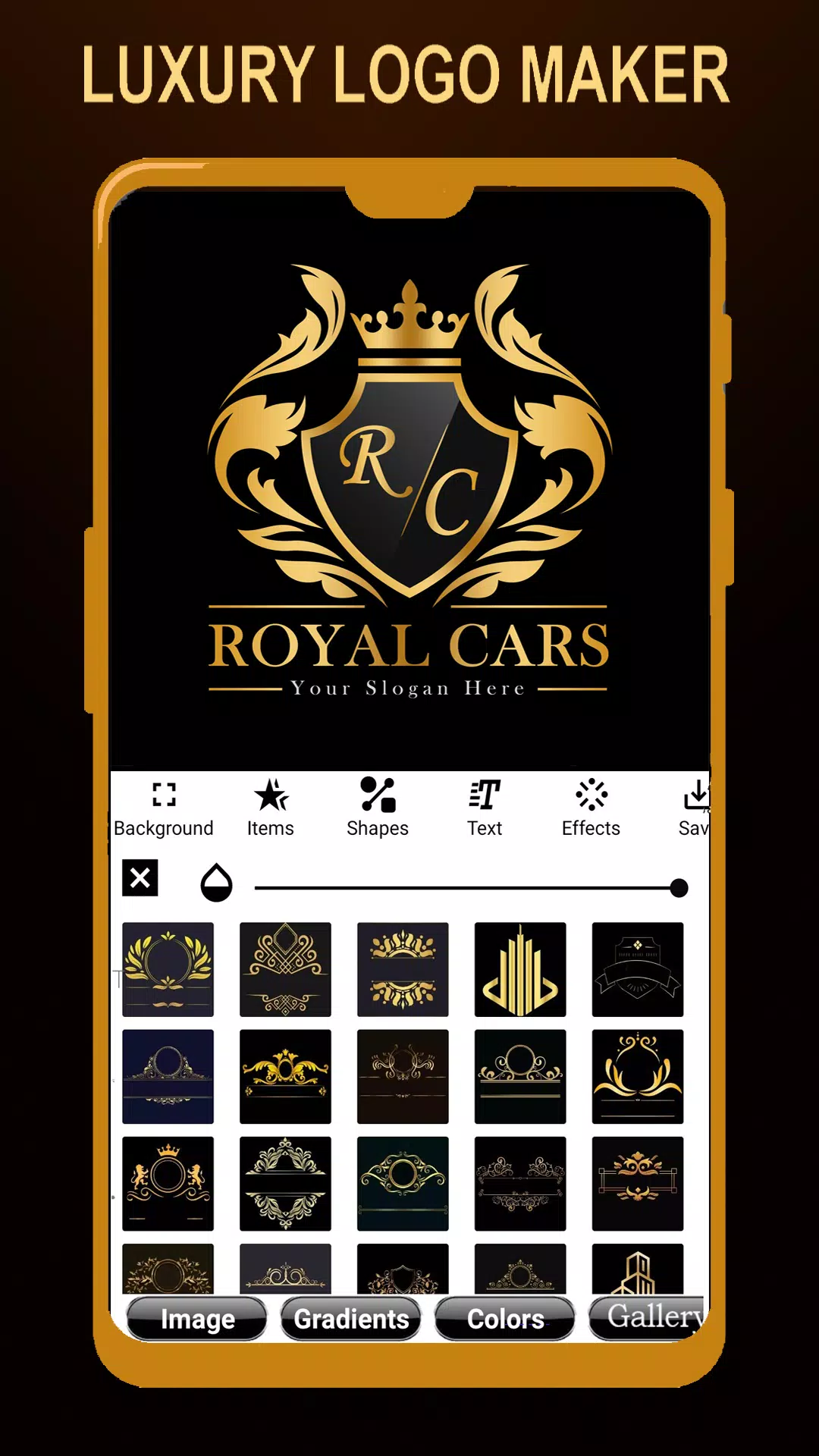 Luxury Logo maker, Logo Design Captura de pantalla 2