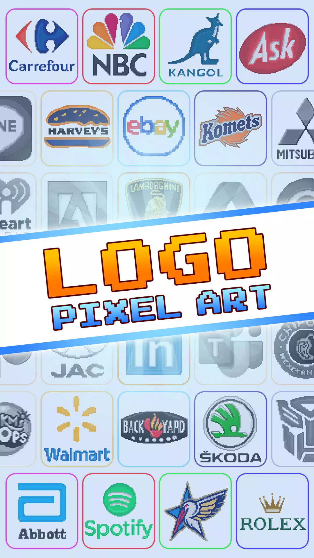 Logo Pixel Art ဖန်သားပြင်ဓာတ်ပုံ 0