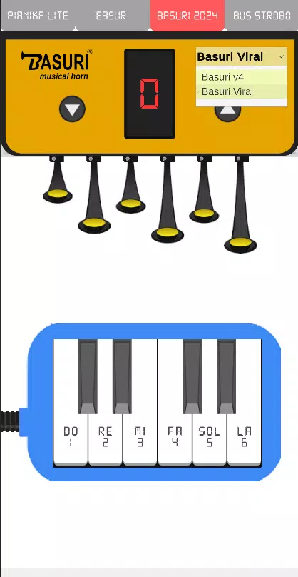 Pianika Lite Basuri V24 Скриншот 0