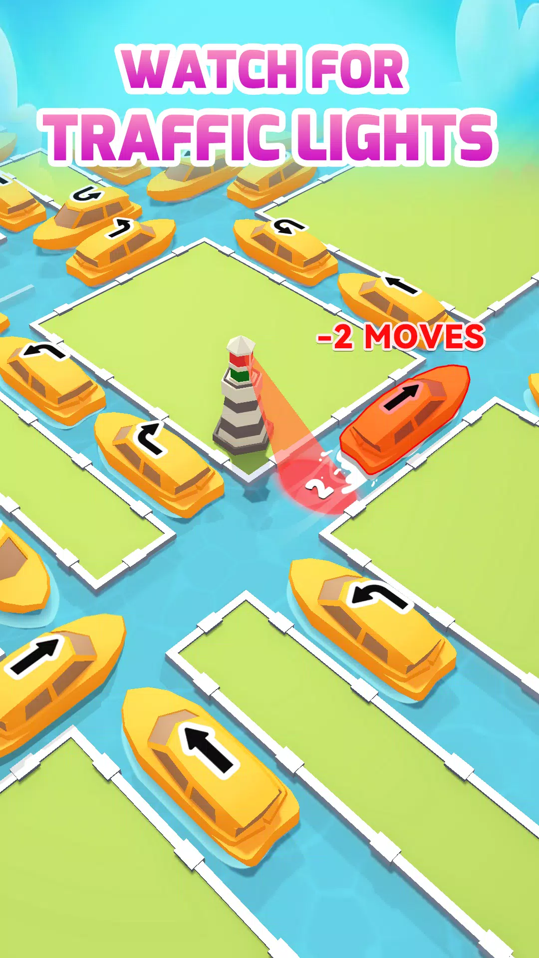 Canal Jam:Traffic Escape Ảnh chụp màn hình 2