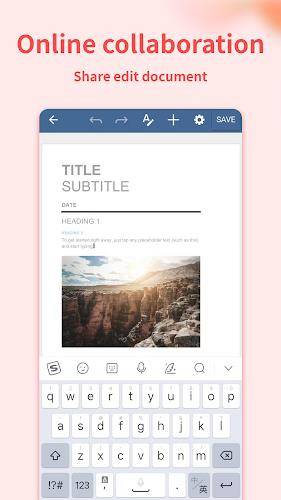 Document Editor:Word,Sheet,PDF Schermafbeelding 3