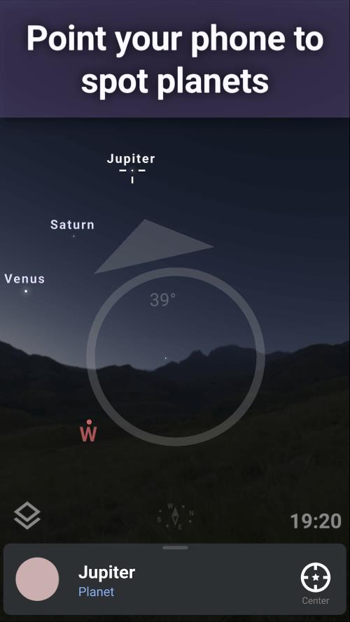 Stellarium Plus Schermafbeelding 1