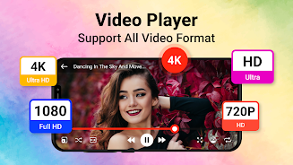 Full HD Video Player Tangkapan skrin 0