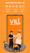 VILL: Đồ ăn, Giao hàng, Gọi xe Schermafbeelding 0