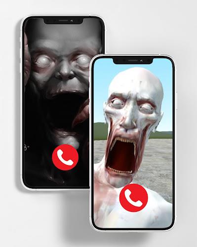 zombie horor fake video call स्क्रीनशॉट 0