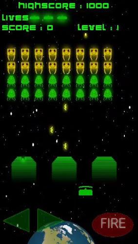 Invaders - Classic Shooter ဖန်သားပြင်ဓာတ်ပုံ 0