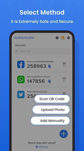 Authenticator App (MOD) Tangkapan skrin 2