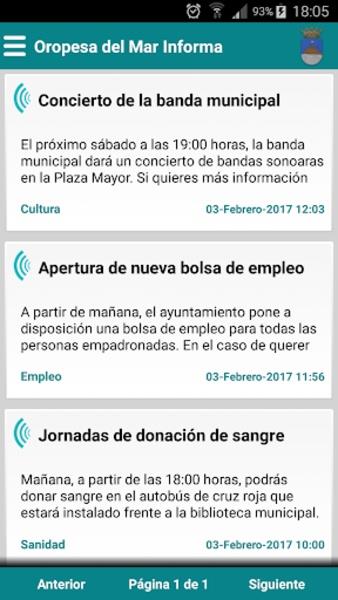 Oropesa del Mar Informa Screenshot 2