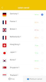 VPN Germany - DE VPN Proxy Capture d'écran 1