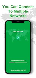 Fast VPN Pro - Secure Proxy ဖန်သားပြင်ဓာတ်ပုံ 1