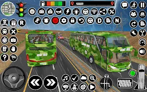 Army Coach Bus Simulator Games 스크린샷 2