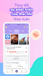 Be Yeu - Pregnancy & Baby App Tangkapan skrin 0