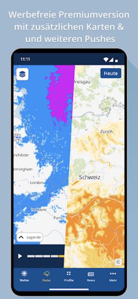 wetter.de Ekran Görüntüsü 3