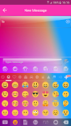 SMS Messages Glass Gradient Captura de tela 3