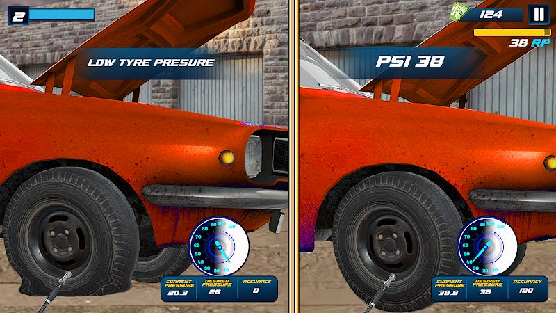 Tire Shop Car Mechanic Game 3d Ảnh chụp màn hình 2