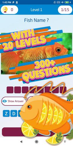 fish quiz games Screenshot 2