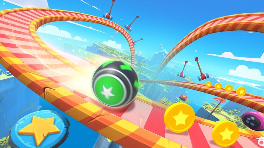 3D Super Rolling Ball Race Ảnh chụp màn hình 2