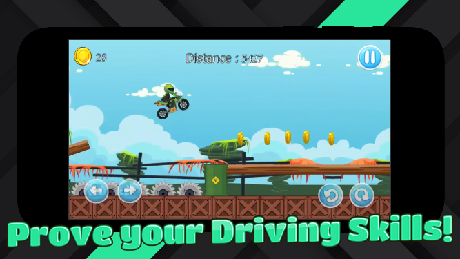 Moto Hero Challenge Mod Ekran Görüntüsü 1