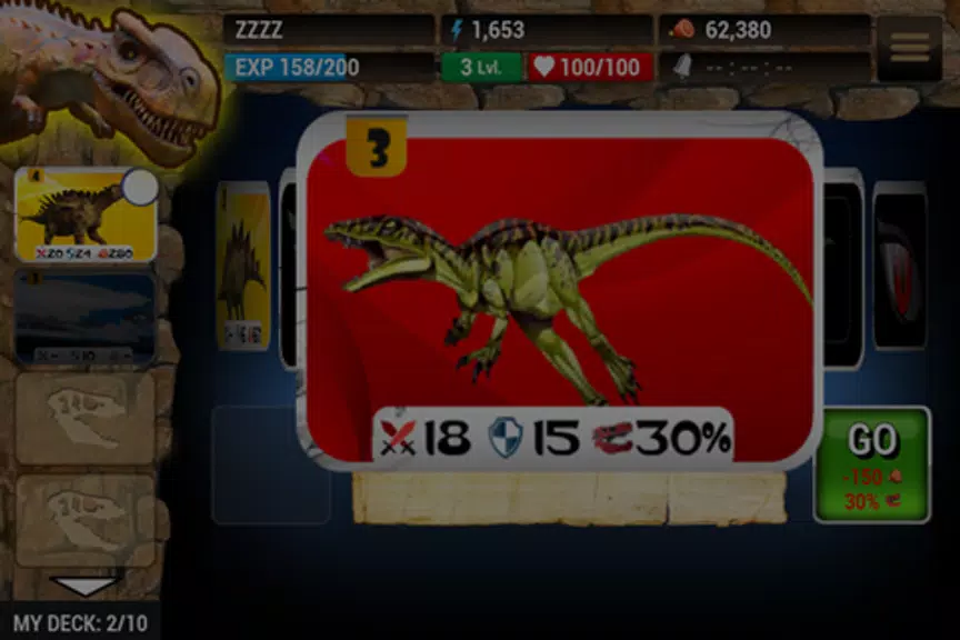 Dinosaur Online Card Wars应用截图第2张