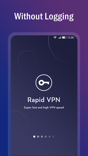 Rapid VPN - Free & Fast & Unlimited Security Proxy Tangkapan skrin 3