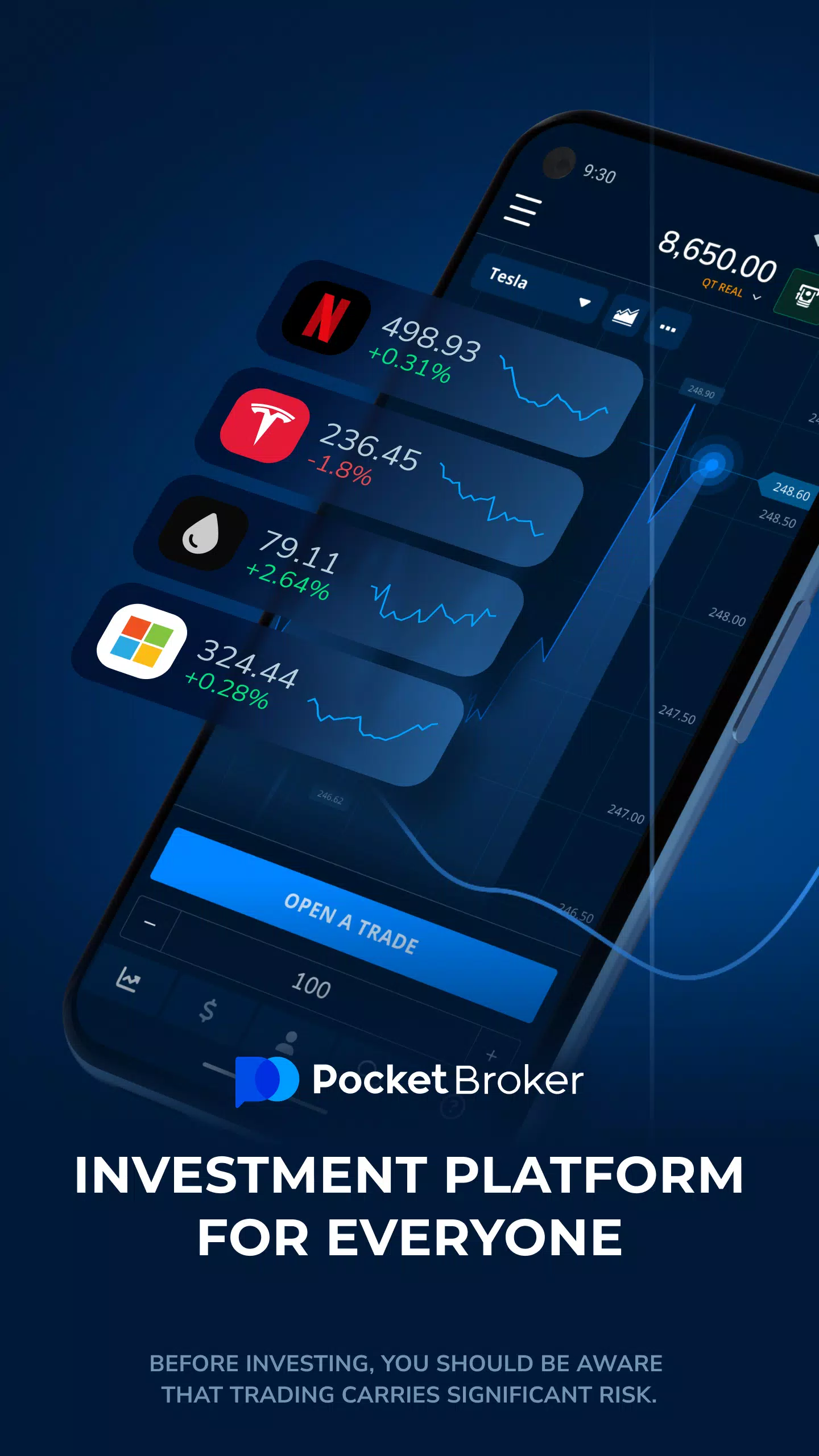 Pocket Broker - trading स्क्रीनशॉट 0