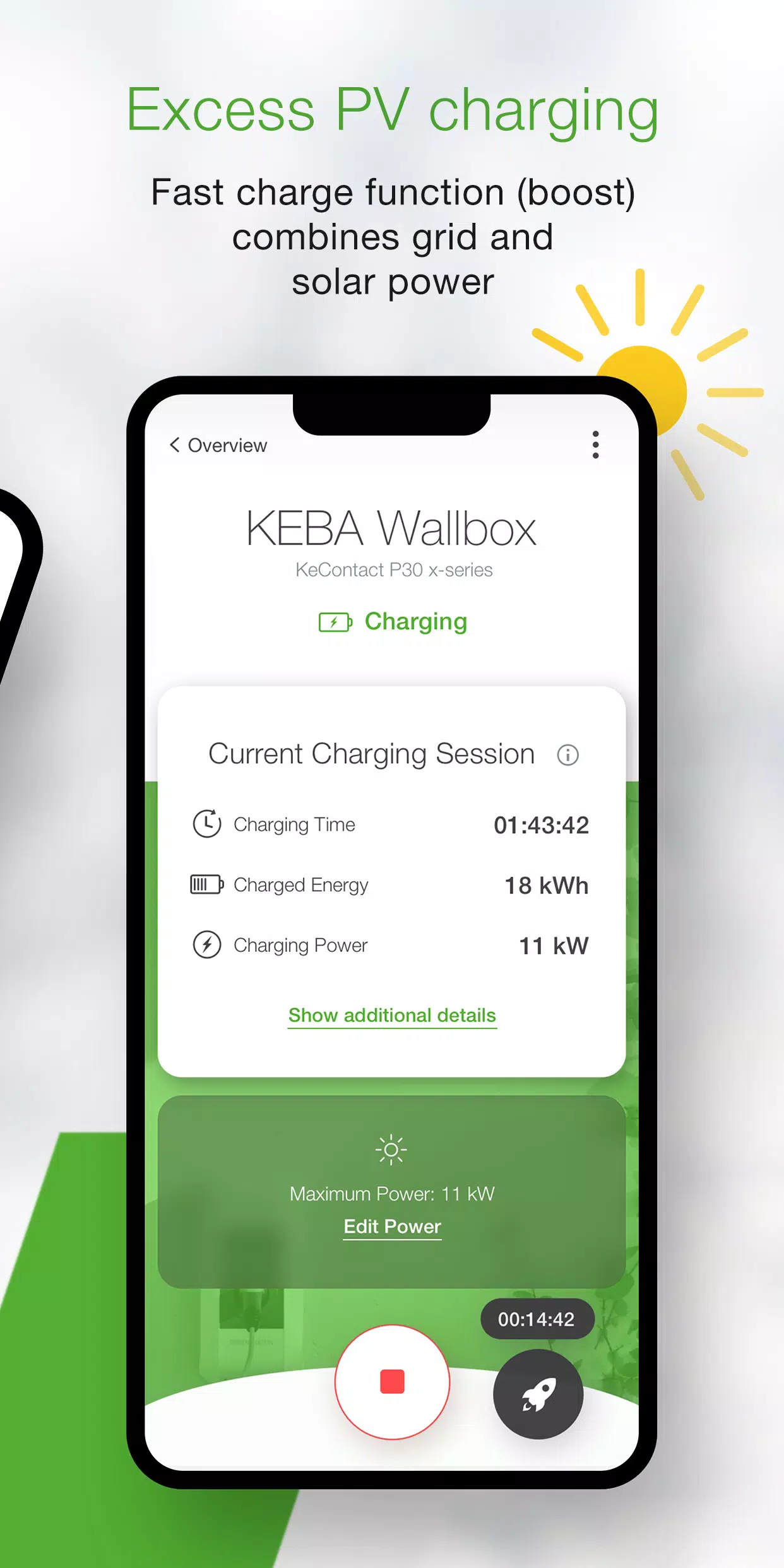 KEBA eMobility App 스크린샷 3