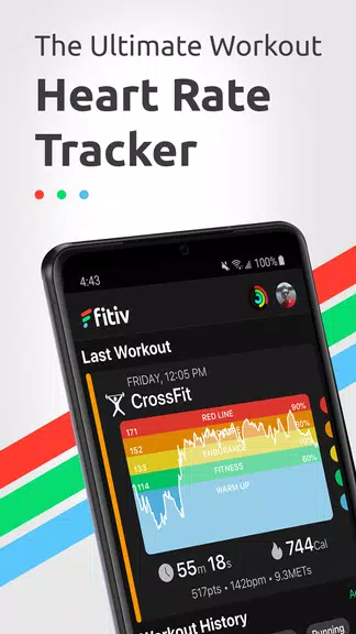 FITIV Pulse Heart Rate Monitor ဖန်သားပြင်ဓာတ်ပုံ 0