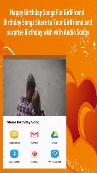 Happy Birthday Song For Girlfriend Captura de pantalla 2