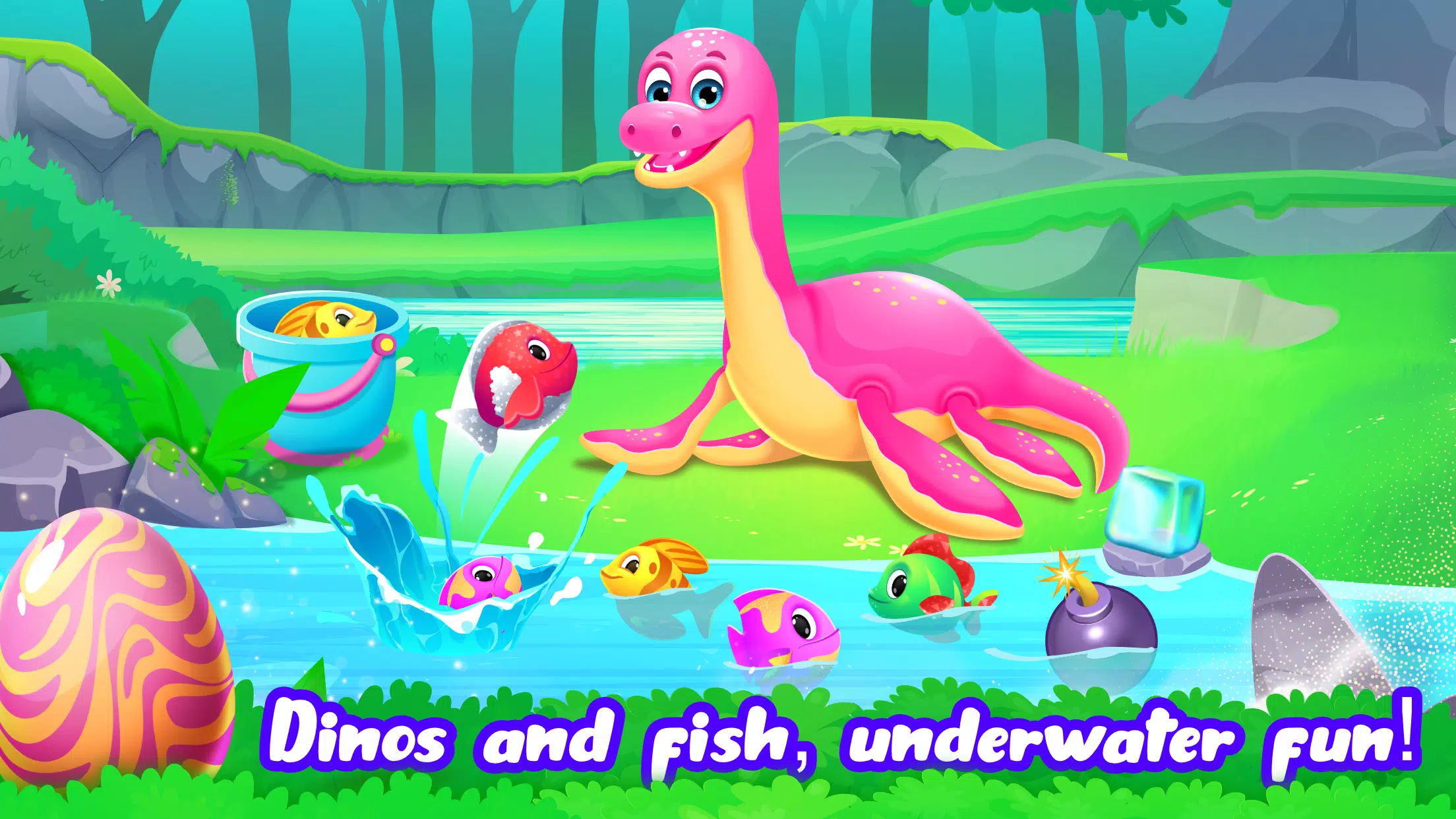 Dino World Jurassic for Kids स्क्रीनशॉट 1