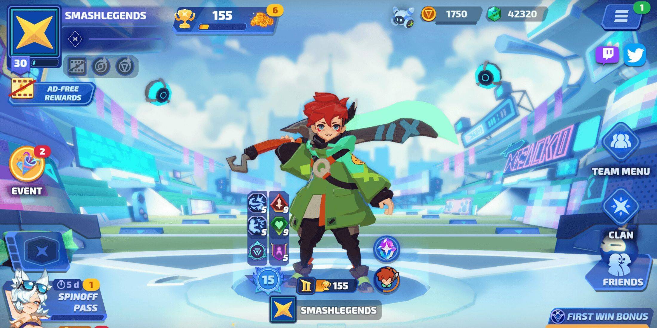 在哪裡可以找到新的Smash Legends代碼