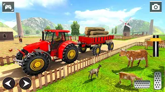 Tractor Simulator Farming Game Captura de pantalla 0