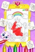 cute princess toy phone game ဖန်သားပြင်ဓာတ်ပုံ 1