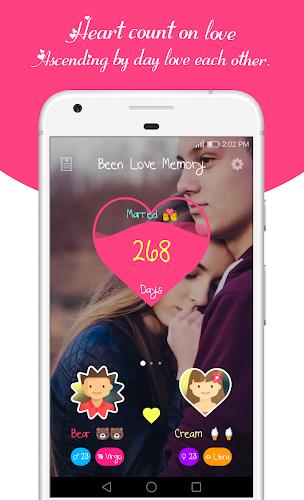 Been Love Memory -Love Counter Screenshot 0