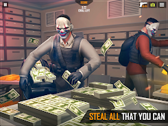 Real Gangster Bank Robber Game Captura de tela 2