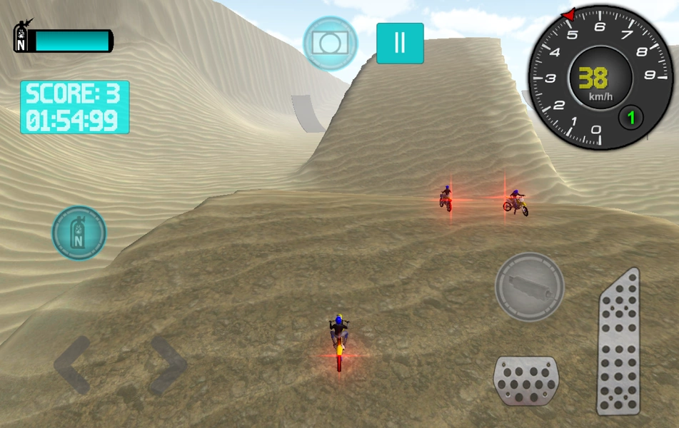 Bike Offroad Simulator Captura de tela 3